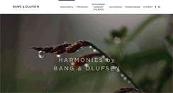 Desktop Screenshot of bang-olufsen.hr